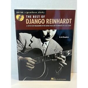 Best of Django Reinhardt Book includes CD by Joe Charupakorn VG Condition
